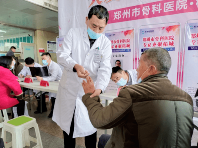 鄭州市骨科醫院醫聯體巡回義診走進柘城縣中醫院